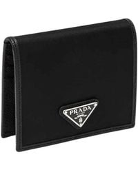 Prada - Re-Nylon Portemonnee - Lyst