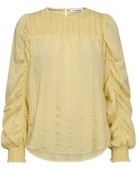 co'couture - Overhemden ,Geel ,Blouses - Lyst