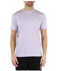RICHMOND - Pima baumwolle logo print t-shirt - Lyst