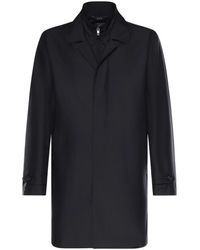 Fay - Single-Breasted Coats - Lyst