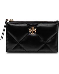 Tory Burch - Kira Diamond Quilt Zip Card Case - Lyst