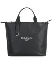 Dolce & Gabbana - Kleine leder-tote-tasche,leder tote tasche mit griffen - Lyst