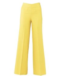 SIMONA CORSELLINI - Wide Trousers - Lyst