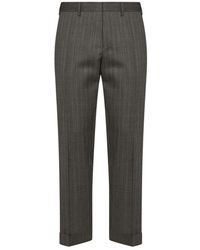 Dries Van Noten - Broeken ,Grijs ,Wol Rtw - Lyst