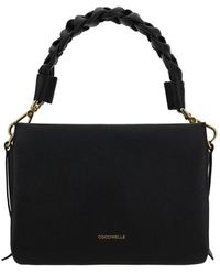 Coccinelle - Geflochtene ledertasche mit verstellbarem riemen - Lyst