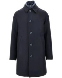 Herno - Single-Breasted Coats - Lyst