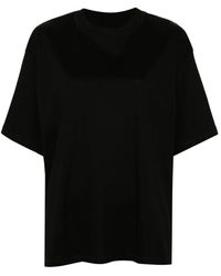 Birgitte Herskind - Schwarzes baumwoll-jersey-crew-neck-t-shirt - Lyst