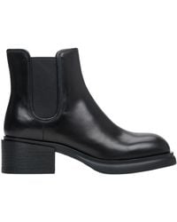 ESTRO - Schwarze lederstiefeletten er00113586 - Lyst