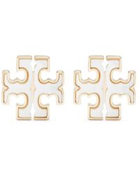 Tory Burch - Gouden Bijoux Parel Oorbellen - Lyst
