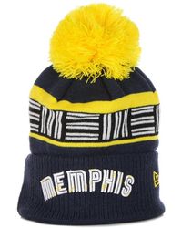 KTZ - Accessoires ,Zwart ,Nba City Pom Pom Beanie Hat - Lyst