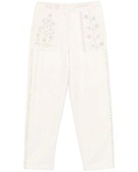 Antik Batik - Straight Trousers - Lyst