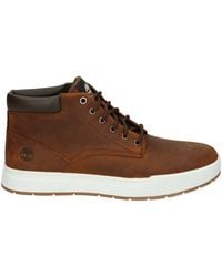 Timberland - Casual Braune Leder Herrenschuhe - Lyst