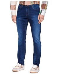 Tommy Hilfiger - Moderne Slim Fit Jeans Mit Knopf Und Reißverschluss - Lyst