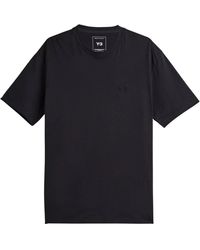 Y-3 - Regular T-Shirt Met Korte Mouwen - Lyst