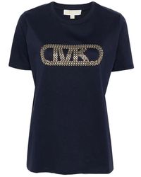 Michael Kors - Midnight Grommet Empire Classic T-Shirt - Lyst