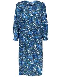 Masai - Blauwe Mist Lange Mouw Top - Lyst