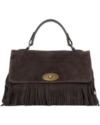 ESTRO - Henkeltasche Mit Fransen - Lyst