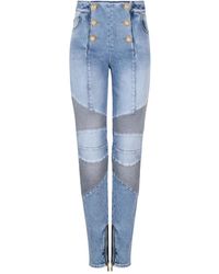 Balmain - Slim-Fit Jeans - Lyst