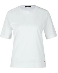 Windsor. - Tops ,Wit ,Katoen Basic Katoenen T-Shirt - Lyst