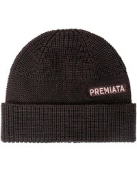 Premiata - Accessoires ,Bruin ,Wol Halta 16 Beanie - Lyst