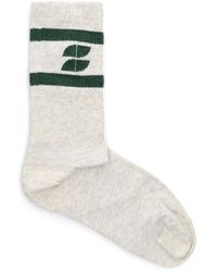 By-Bar - Glitzernde Graue Socken Für Frauen - Lyst