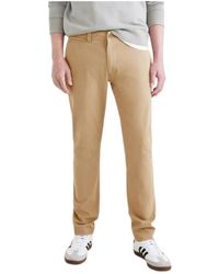 Dockers - Broeken ,Katoen Khaki Skinny Fit Broek Met Smart 360 Flex - Lyst