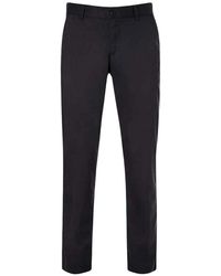 ALBERTO - Broeken ,Blauw ,Polyester Chinos - Lyst