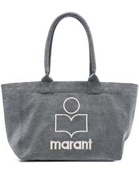 Isabel Marant - Graue top-griff-tasche - Lyst