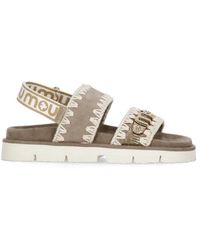 Mou - Flat Sandals - Lyst