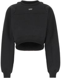Off-White c/o Virgil Abloh - Cotton Sweatshirt - Lyst