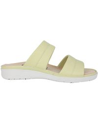 Ganter - Schoenen ,Geel ,Leer Comfortabele Gele Sandalen - Lyst
