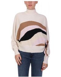 Marella - Truien &Gt; Gebreide Kleding Met Ronde Hals - Lyst