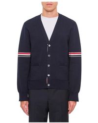 Thom Browne - Truien & Vesten ,Blauw ,Cardigans - Lyst