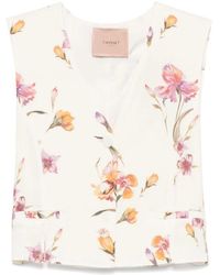 Twinset - Sleeveless Tops - Lyst