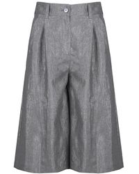SOLOTRE - Wide Trousers - Lyst