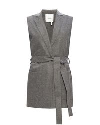 Agnona Mohair Vest - Grijs