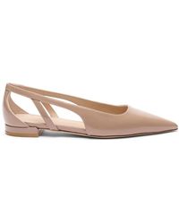 Stuart Weitzman - Stuart Power Cutout Flat - Lyst