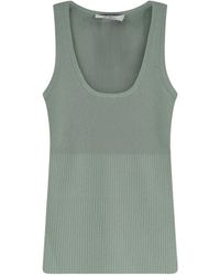 Max Mara - Tops ,Groen ,Polyester Ghiro Top - Lyst