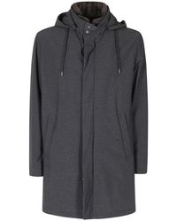 Herno - Single-Breasted Coats - Lyst