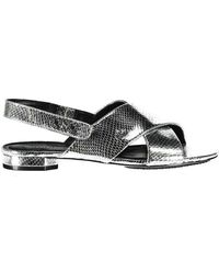 Calvin Klein - Flat Sandals - Lyst
