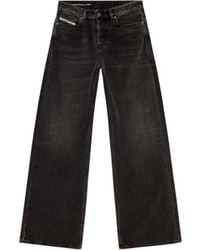 DIESEL - Wide Jeans - Lyst