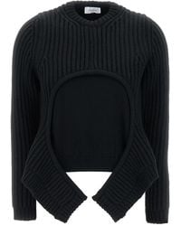 Off-White c/o Virgil Abloh - Round-Neck Knitwear - Lyst