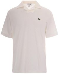 Lacoste - Tops ,Katoen Classic Fit Katoen-Linnen Polo - Lyst