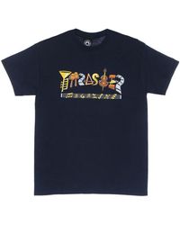 Thrasher - Logo Tee Kurzarm Baumwolle - Lyst