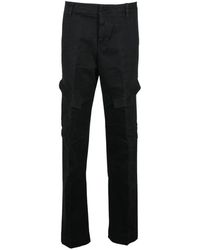Dondup - Broeken ,Zwart ,Katoen Camila Straight Broeken - Lyst