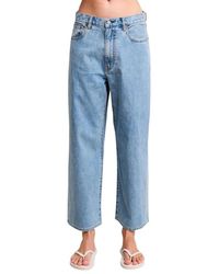 Denimist - Jeans ,Blauw ,Katoen Georgia Wide Jeans - Lyst