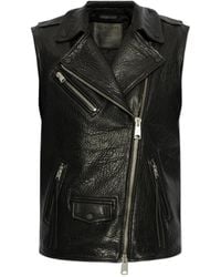 AllSaints - Vests - Lyst