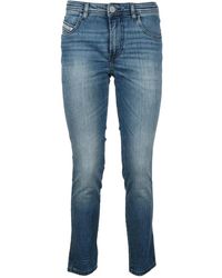 DIESEL - Jeans in cotone ed elastan - Lyst