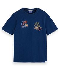 Scotch & Soda - T-Shirt Korte Mouw 182831 - Lyst