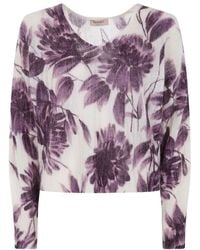 Twinset - Round-Neck Knitwear - Lyst